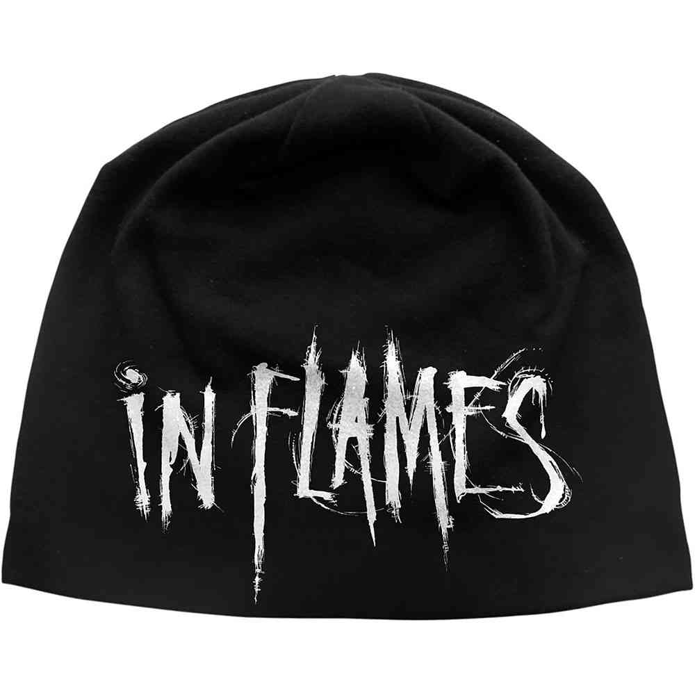 In Flames - Logo Bonnet - Noir